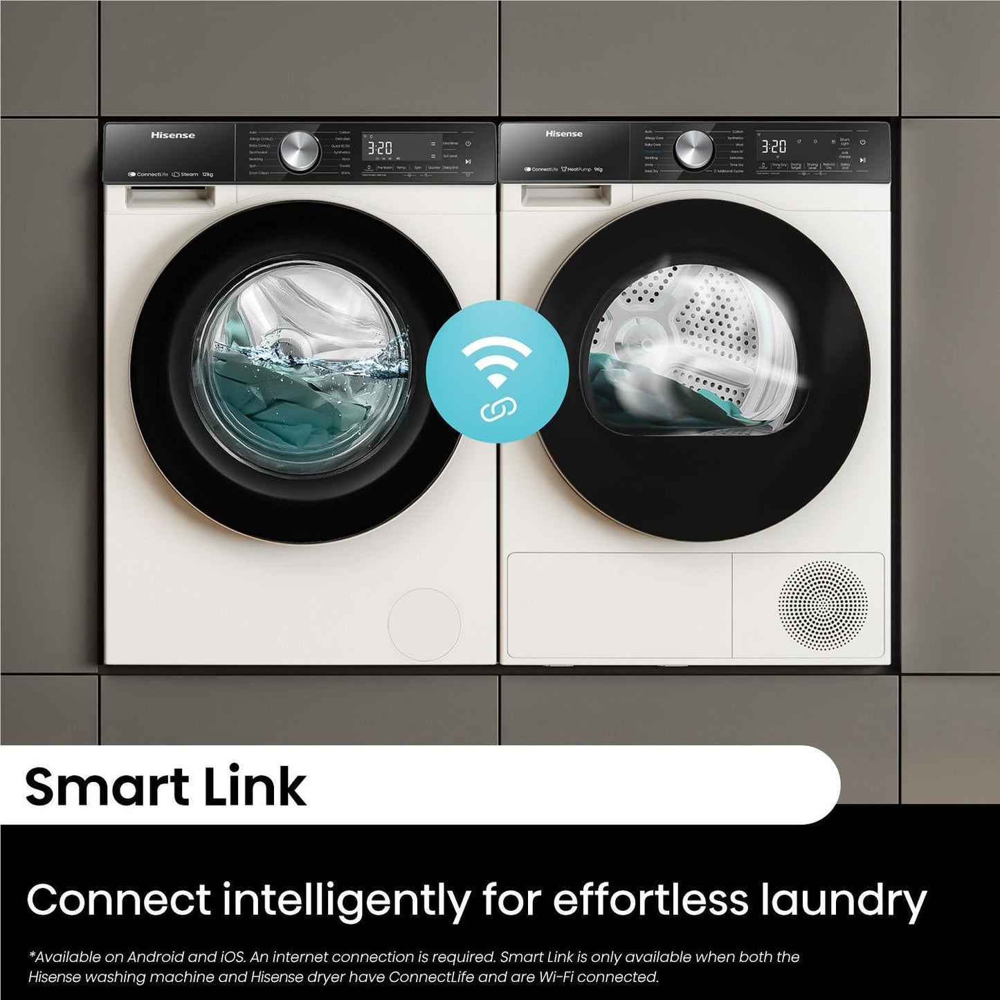 Hisense HWF5S1214 12kg Series 5 Front Load Washer