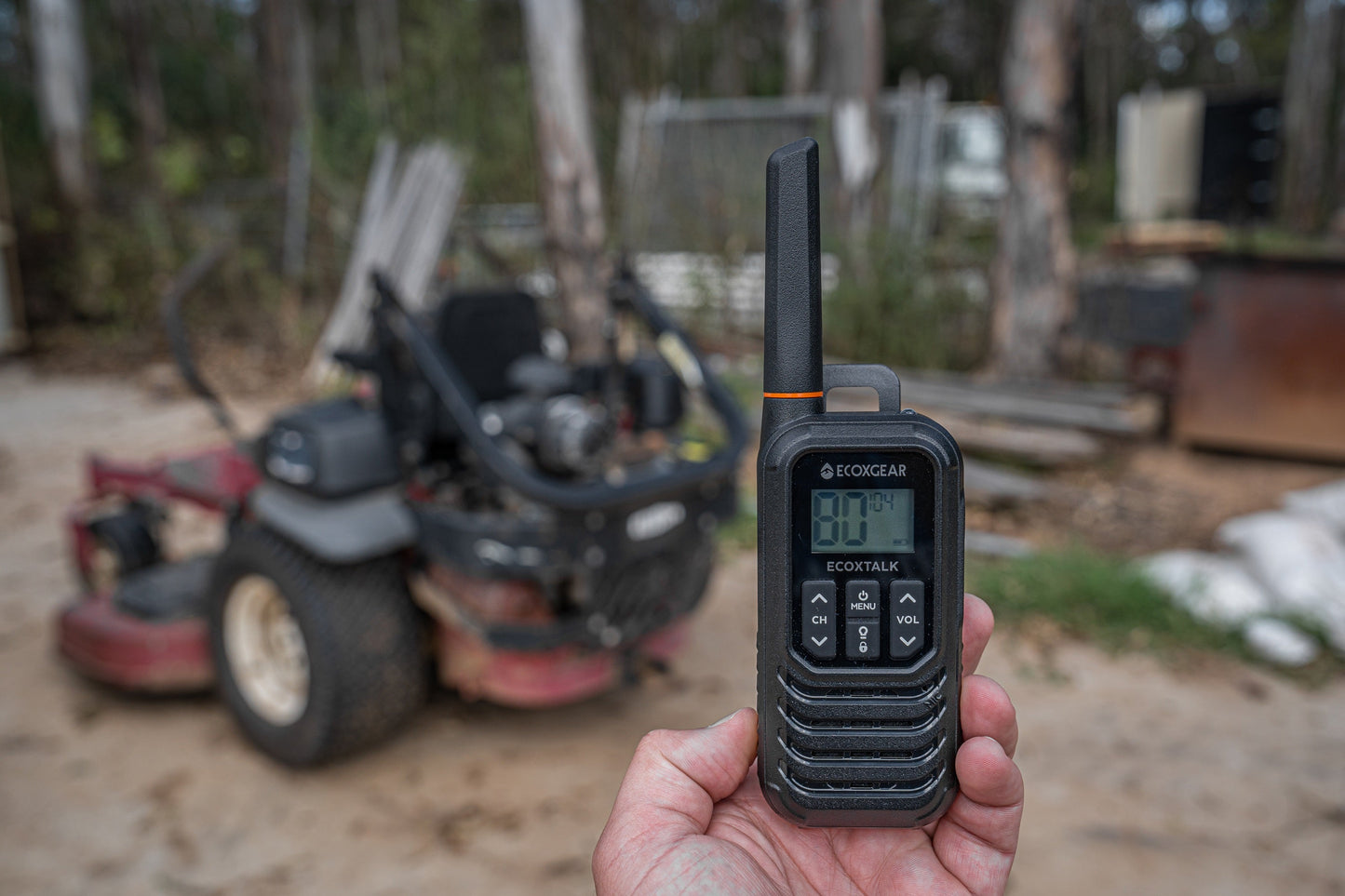 EcoxGear EXG100-2PK 1W UHF CB Handheld Radio (2-Pack)