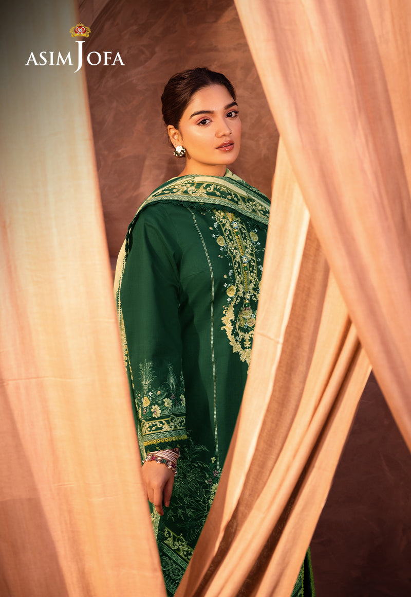 AJUB-13 PRINTED LAWN 3 PCS