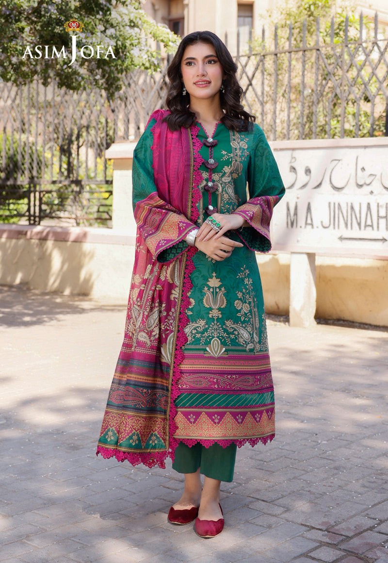 AJPL-04 PRINTED ARABIC LAWN 3 PCS
