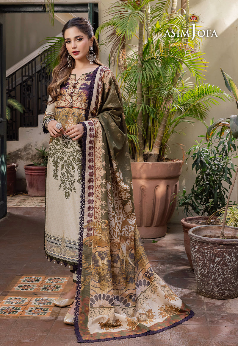 AJRW-12 EMBROIDERED 3 PCS