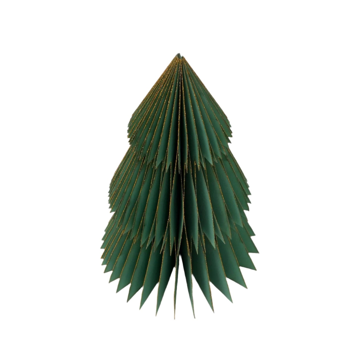 Green Handmade Paper Tree, Set of 2