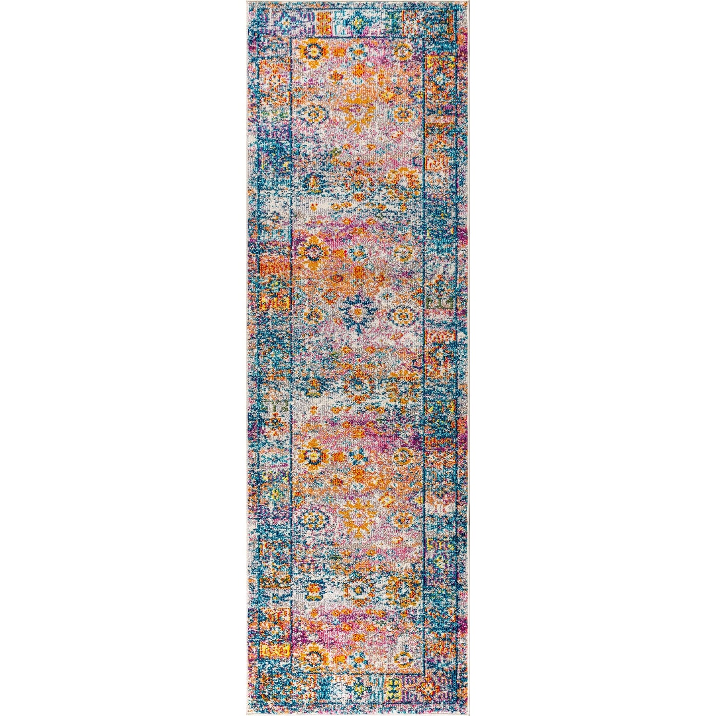 Bohemian FLAIR Boho Vintage Medallion Area Rug