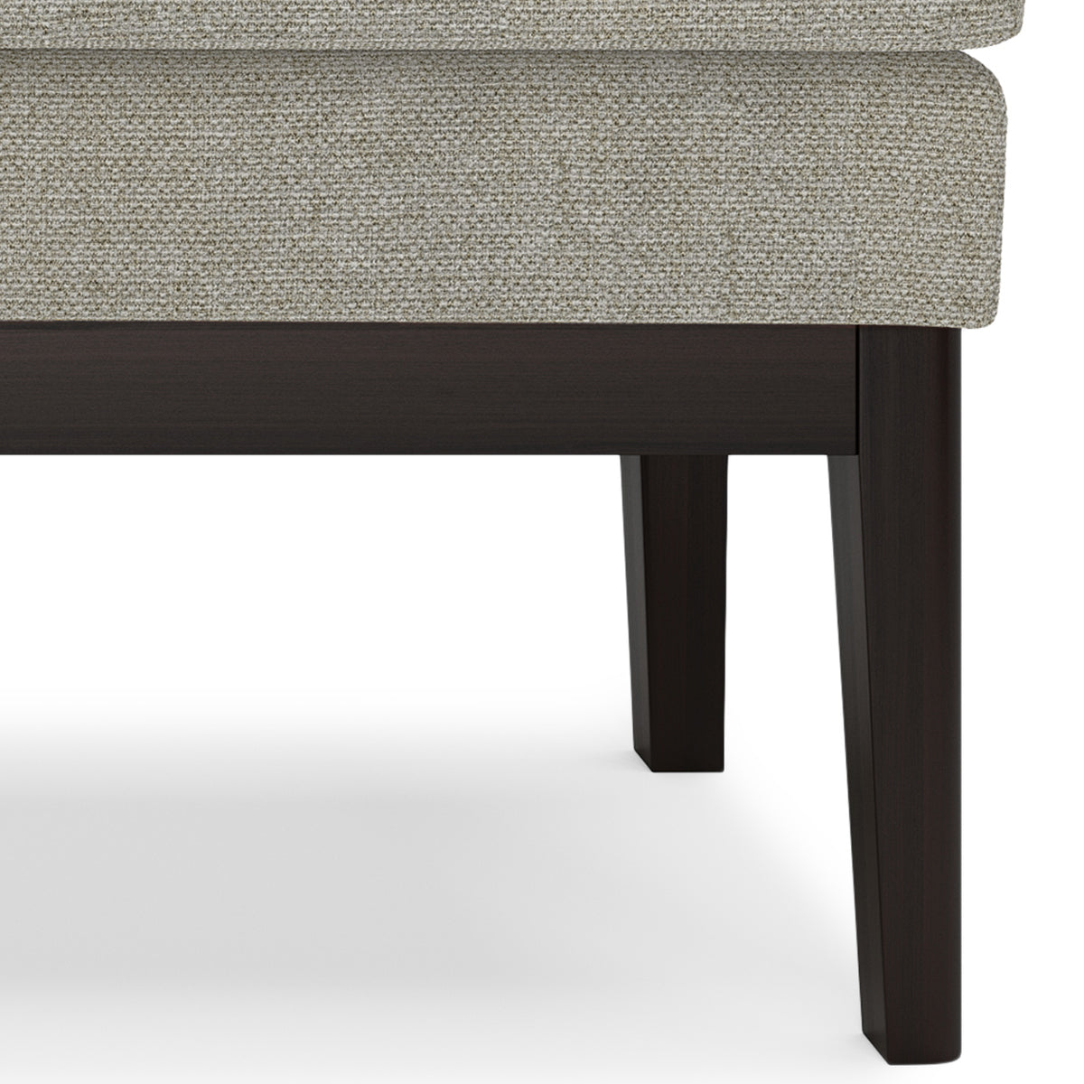 Nocturne 45.28" Ottoman Bench with Stitching Detail