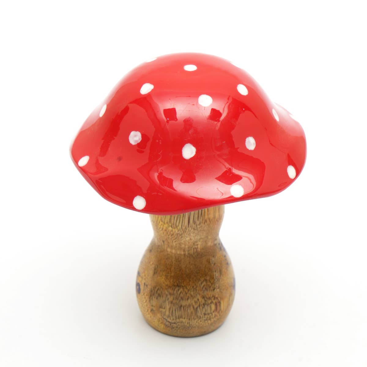 Wooden Table Top Large Mushroom , Set of 2