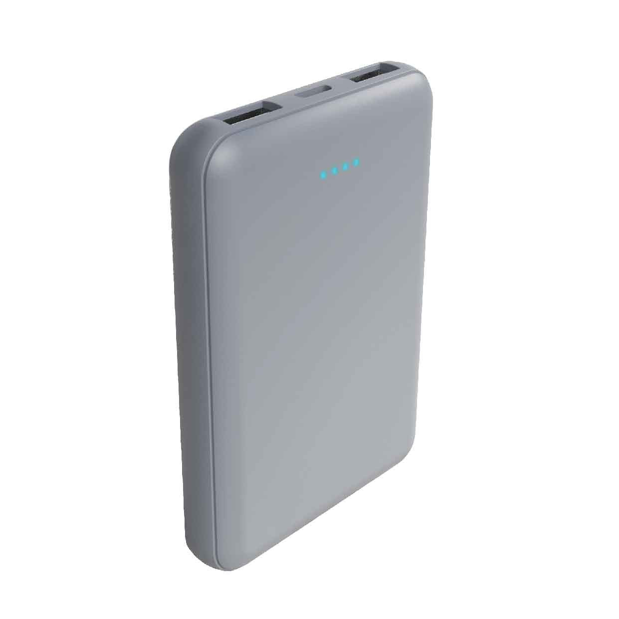Laser 5000mAh Powerbank (Silver)