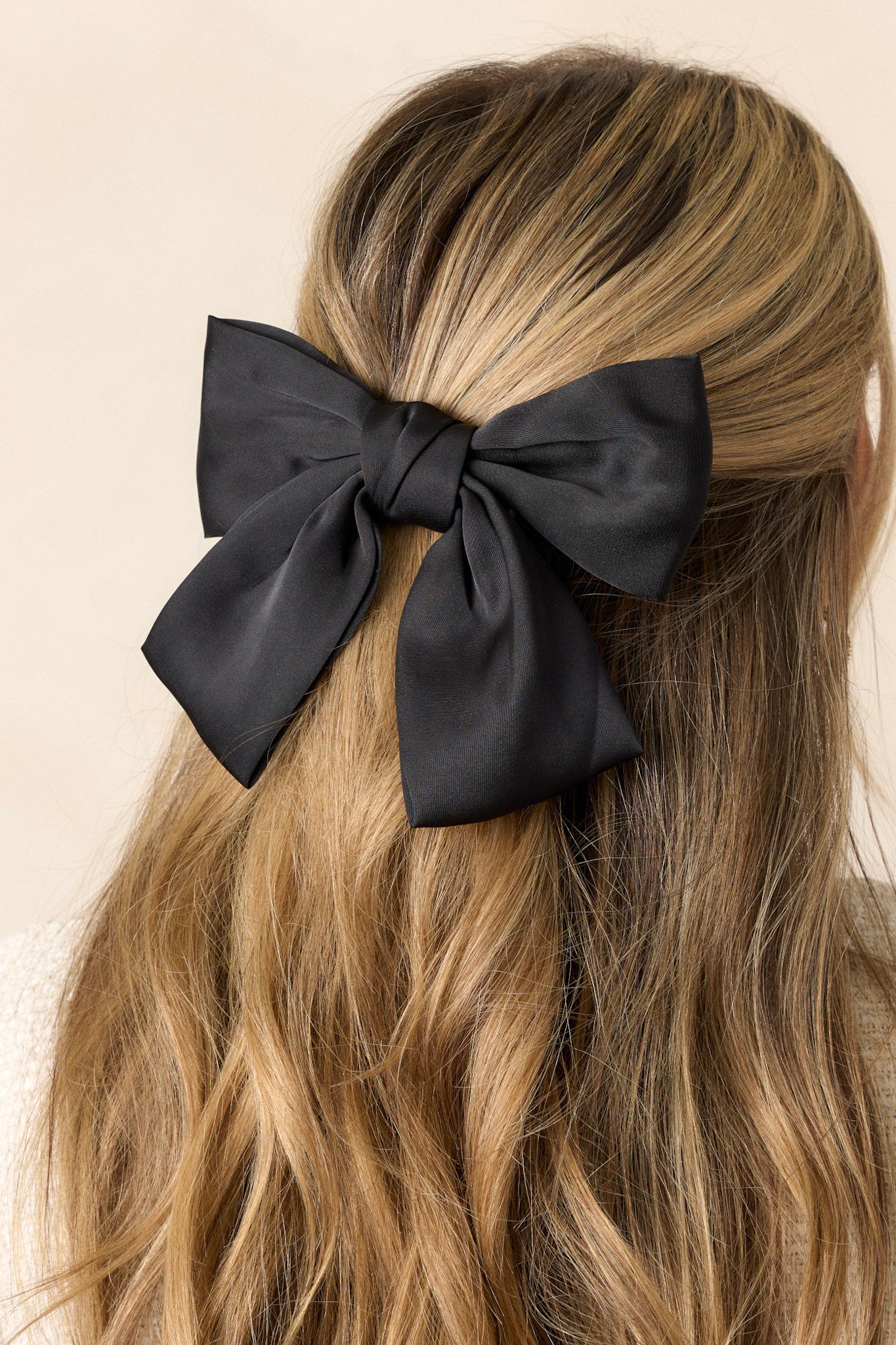 The Only Reason Black Clip In Bow