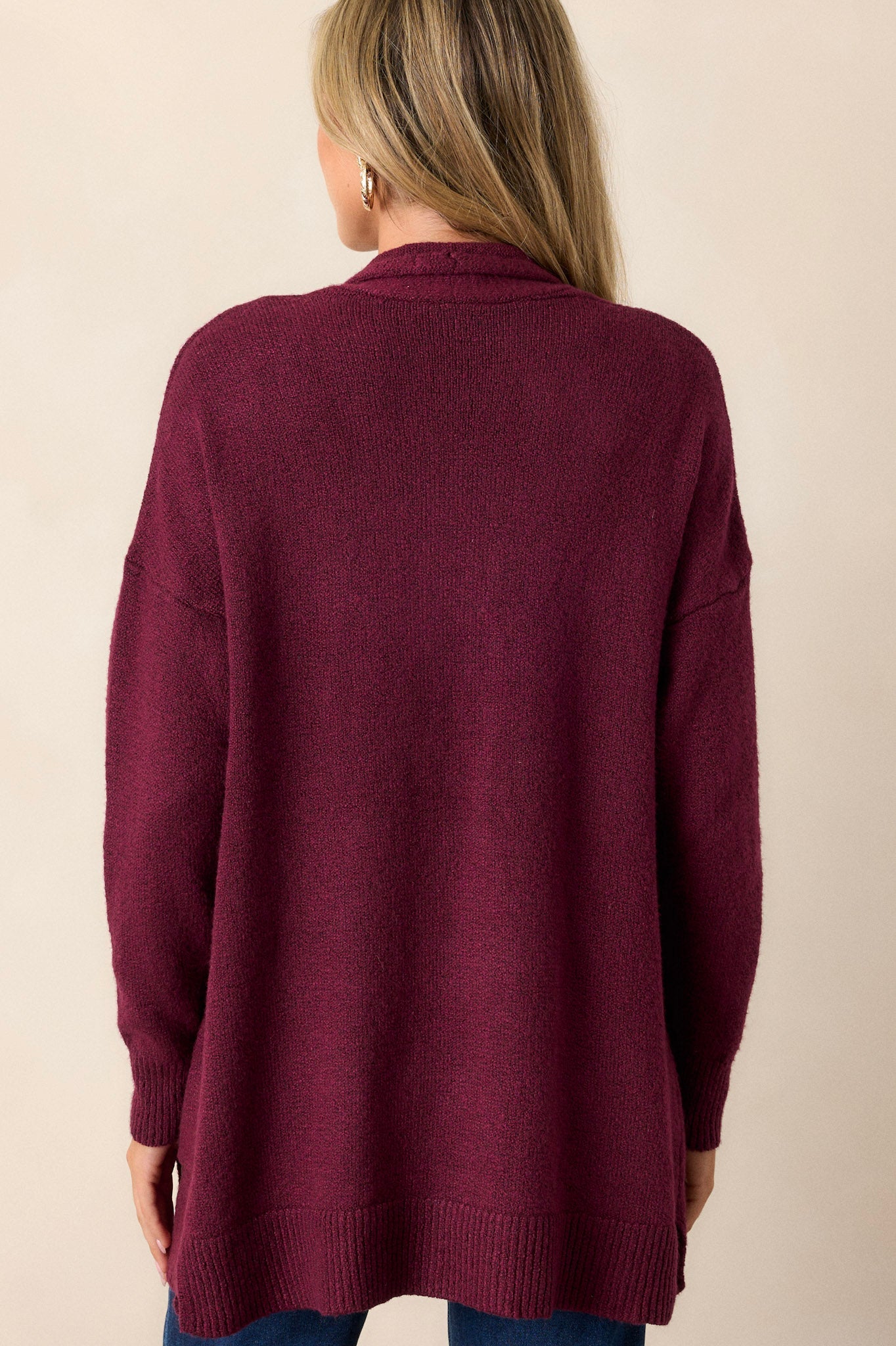 Pocketful Of Fun Times Berry Cardigan