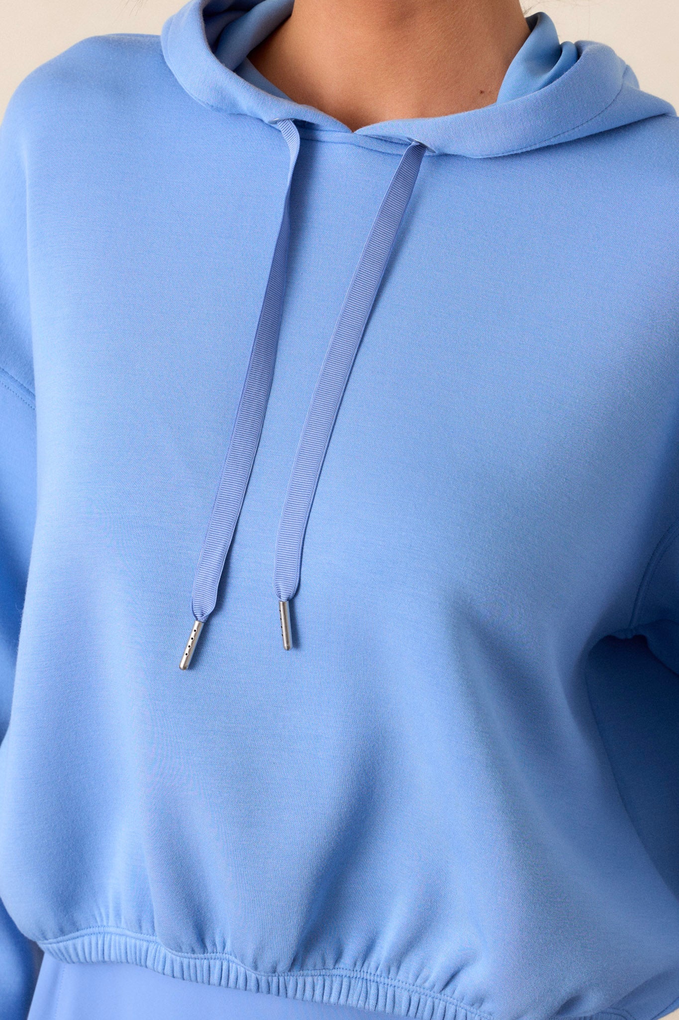 SPANX® AirEssentials Cornflower Blue Cinched Hoodie