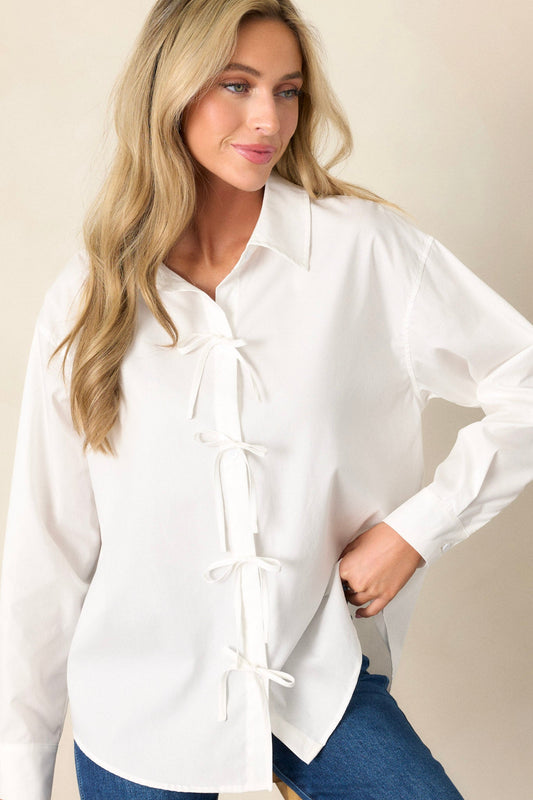 All In The Details 100% Cotton Button Front Top (RESTOCK FEB 2025)