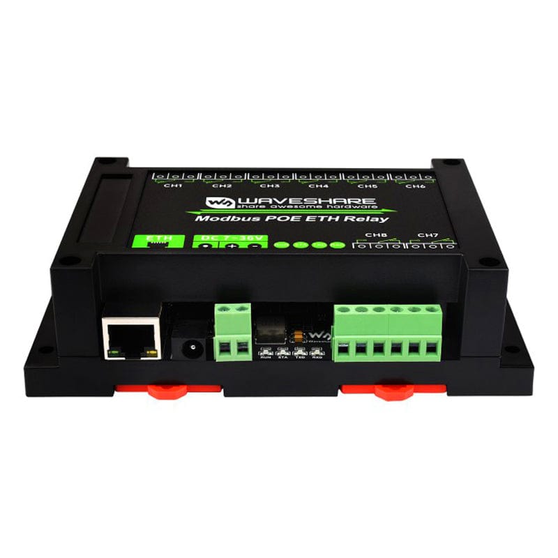 8 Channel Ethernet Relay Module (PoE)