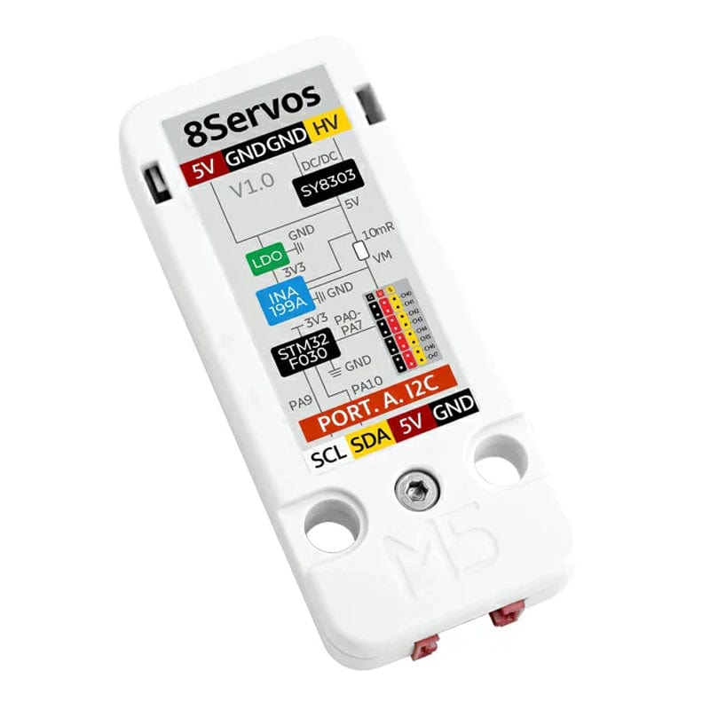 8-Channel Servo Driver Unit (STM32F030)