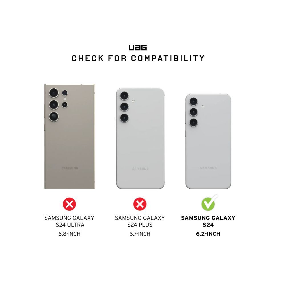UAG Plasma XTE for Samsung S24 (Black)