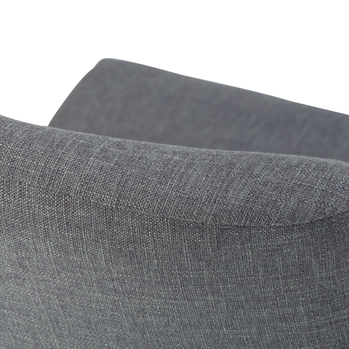 Upholstered Dining Chair with Curved Back, Set of 2