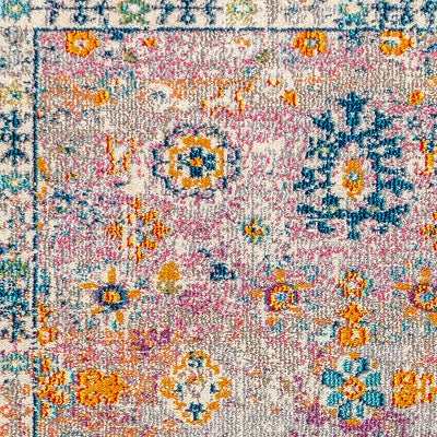 Bohemian FLAIR Boho Vintage Medallion Area Rug