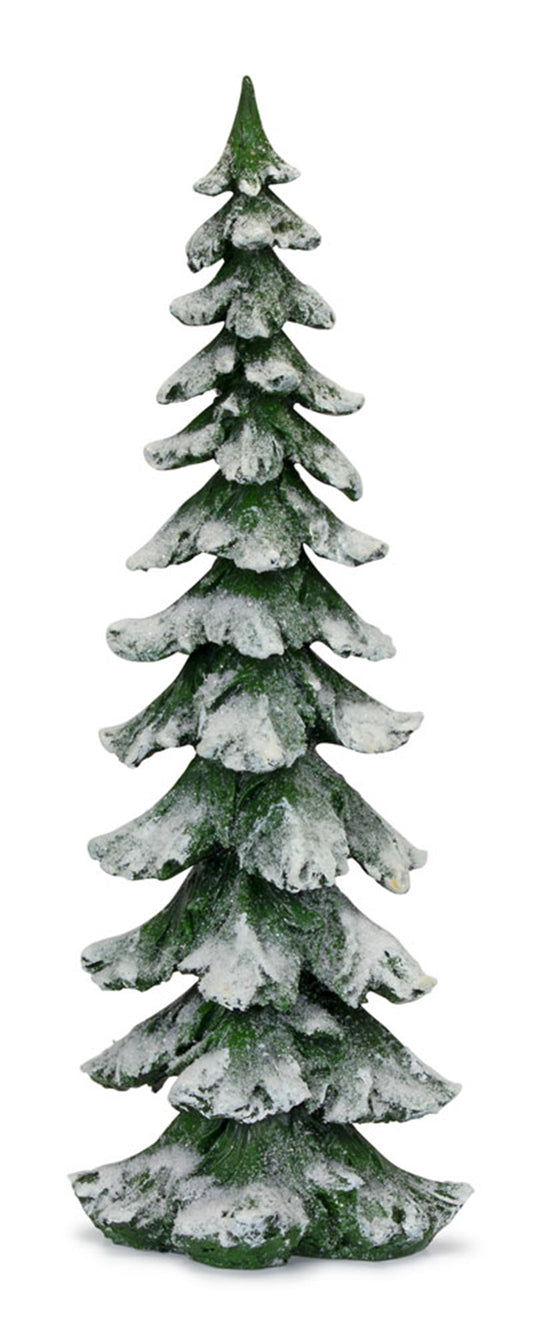 Green Flocked Pine Tree 26"