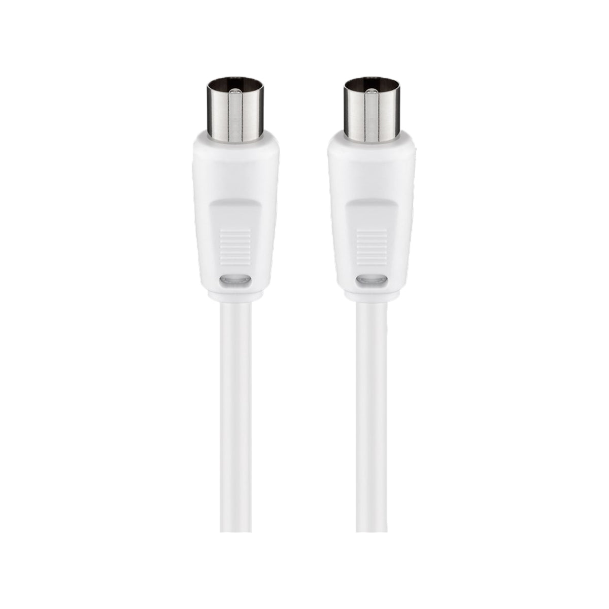 Goobay Antenna Cable (<70 dB) (M/M) 1.5M (White)