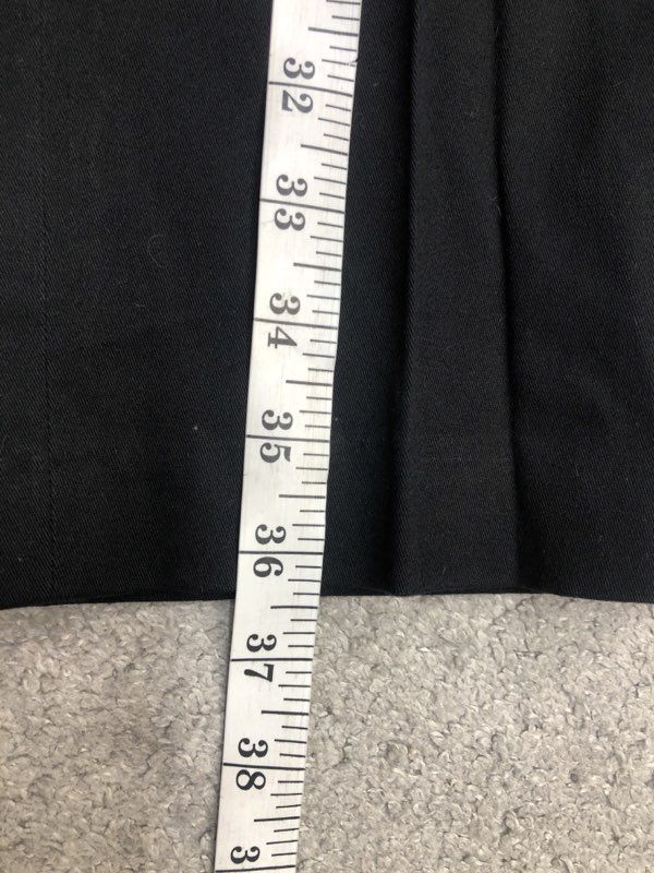 J Jill Pants Womens Black Straight Leg Ankle Pants Side Zip Casual Stretch