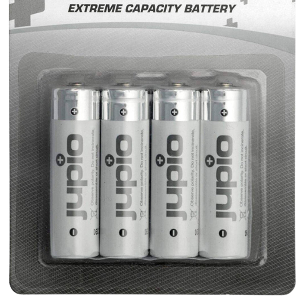 Jupio 4-Pack Non-Rechargeable Lithium Batteries AA VPE-12
