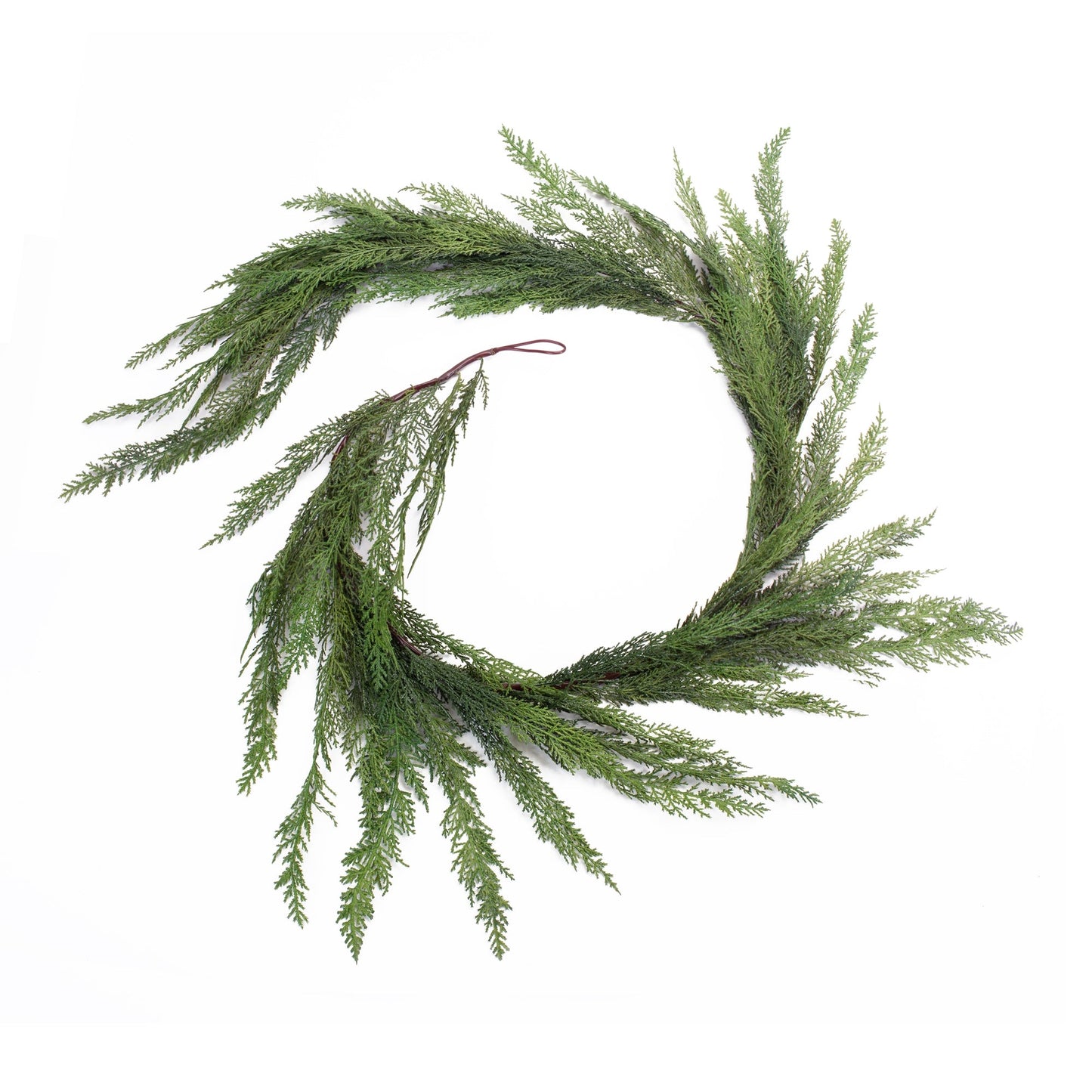 Winter Cedar Foliage Garland, Set of 2