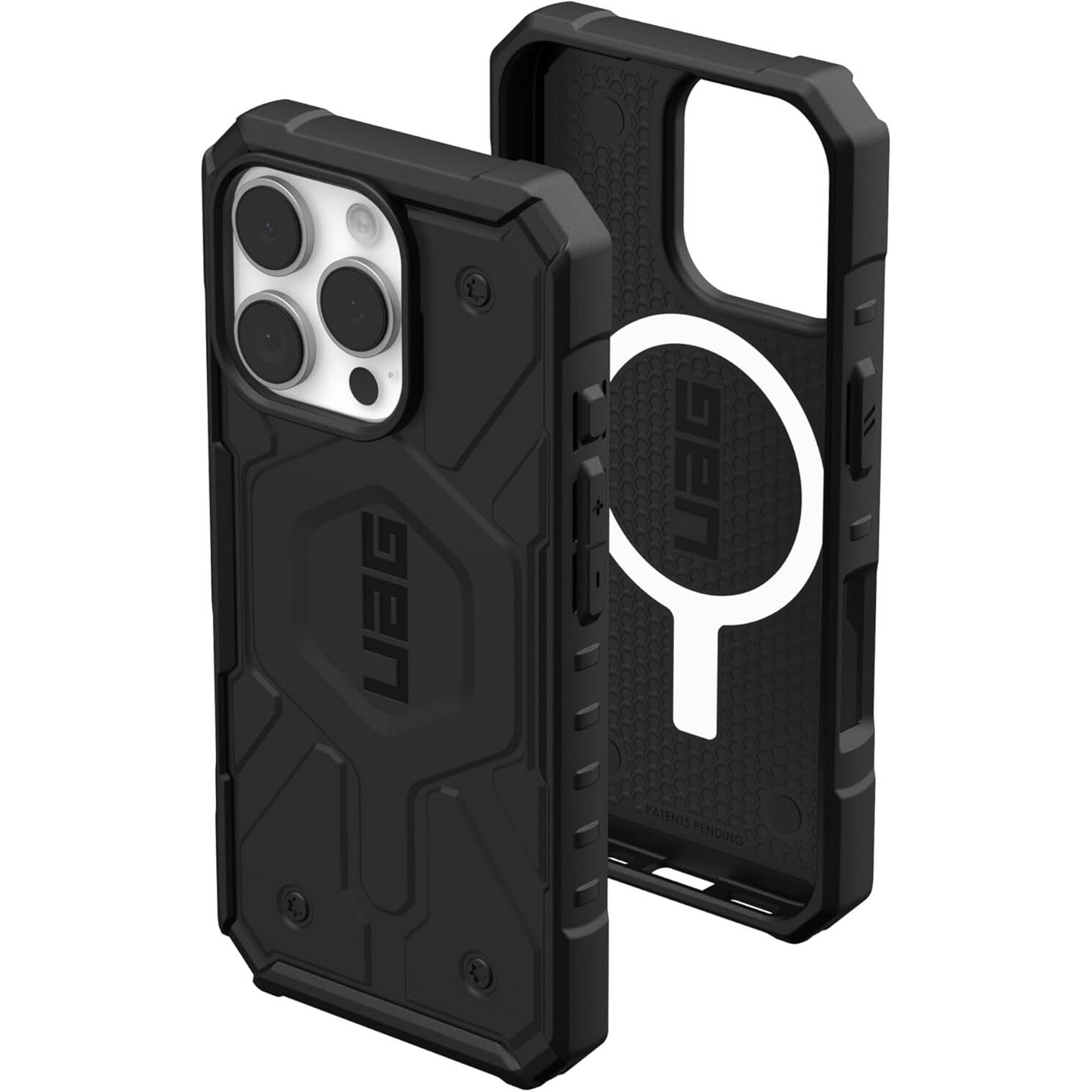 UAG Pathfinder Magsafe Compatible Phone Case for iPhone 16 Pro (Black)