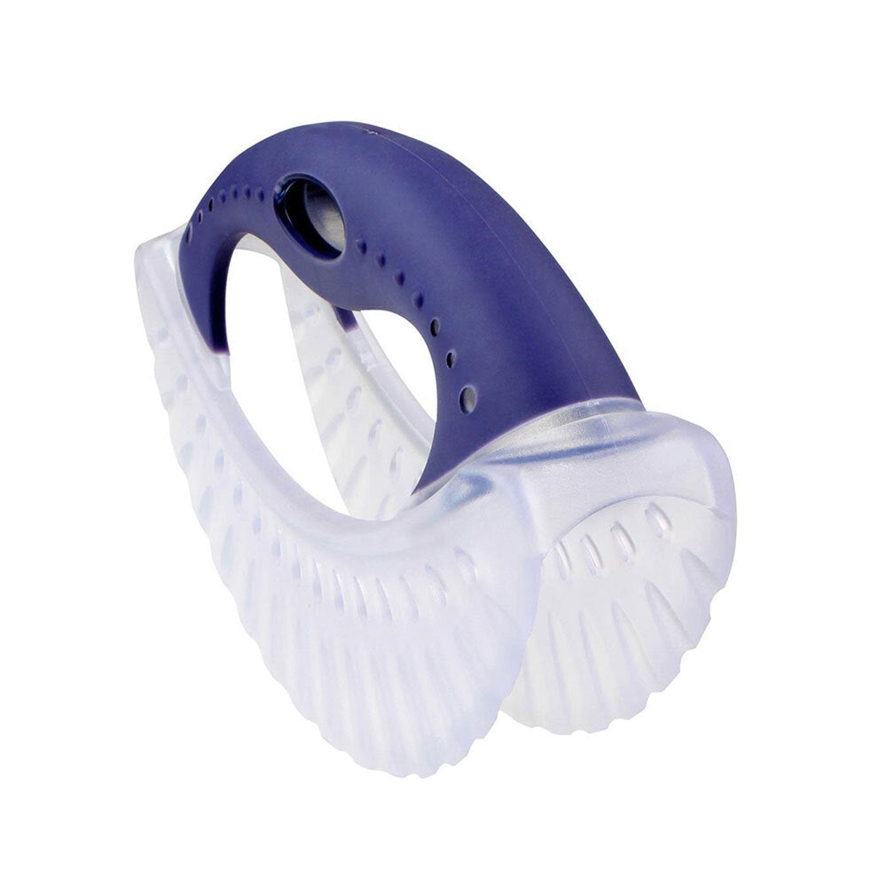 Dexas Silicone 19cm Mezzaluna Chopper Slicer (Purple)