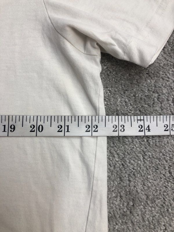 Converse Shirts Men XXL White Spell Out Logo Pullover Crew Neck Tee Short Sleeve
