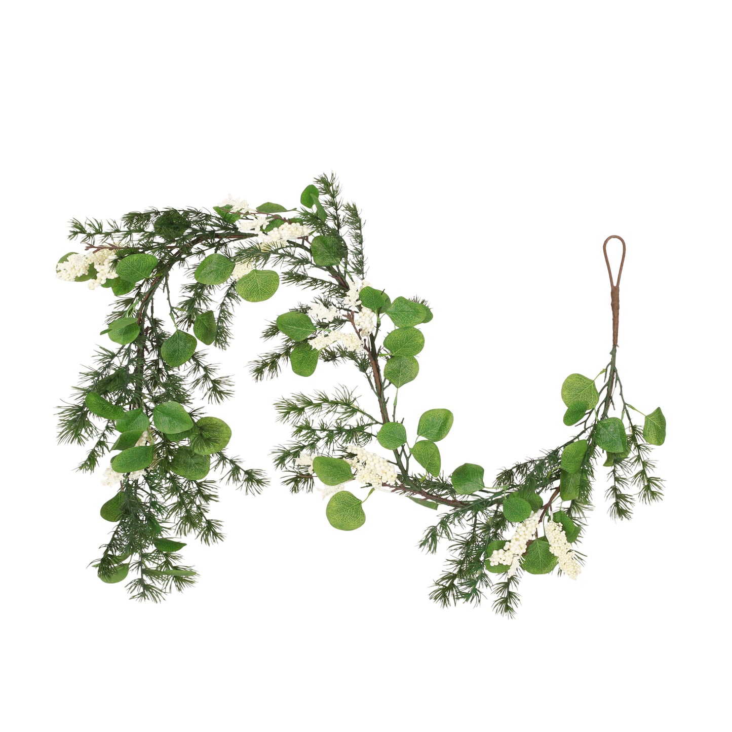 Aveny 5 ft Leaves/Berry Garland