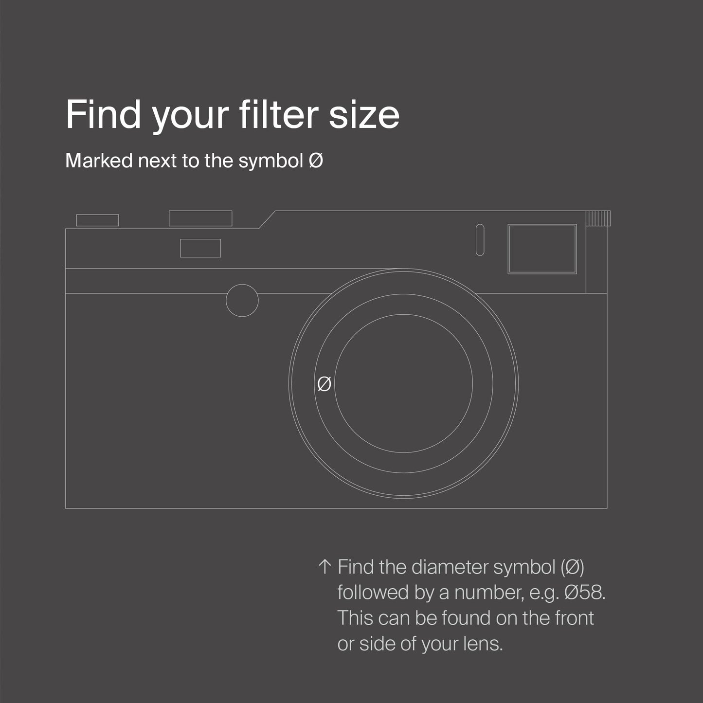 Urth 82mm ND2-32 (1-5 Stop) Variable ND Lens Filter (Plus+)
