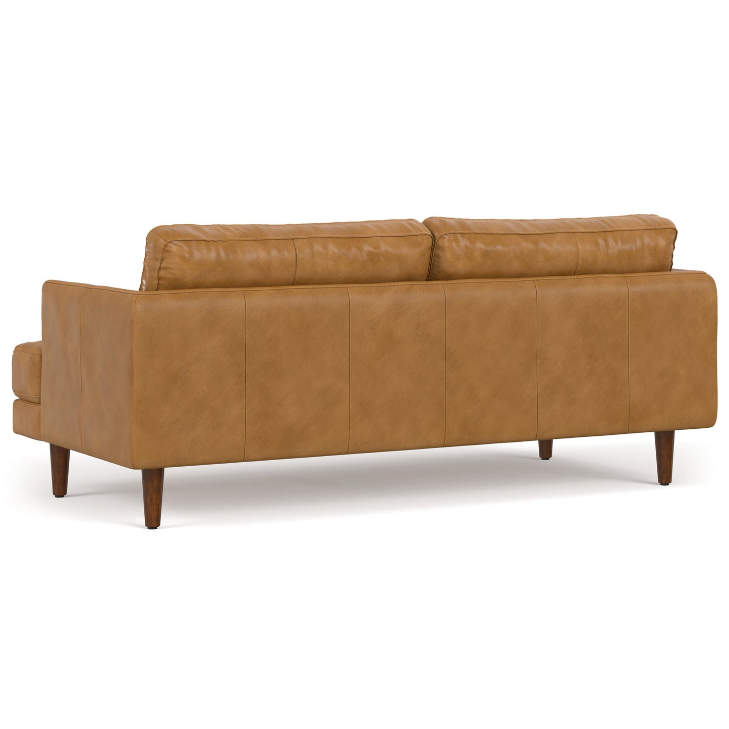 Melodia 76" Upholstered Sofa with Loose Back and Seat Cushion
