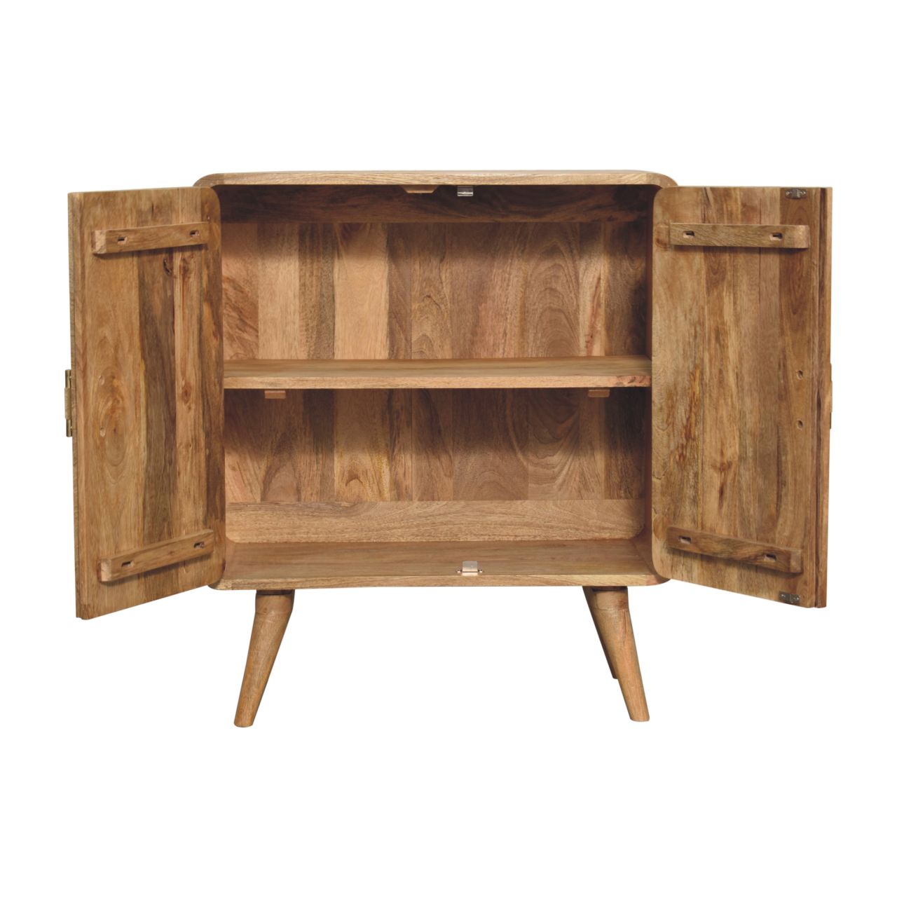Architect 2 Doors Cabinet with Tapered Legs