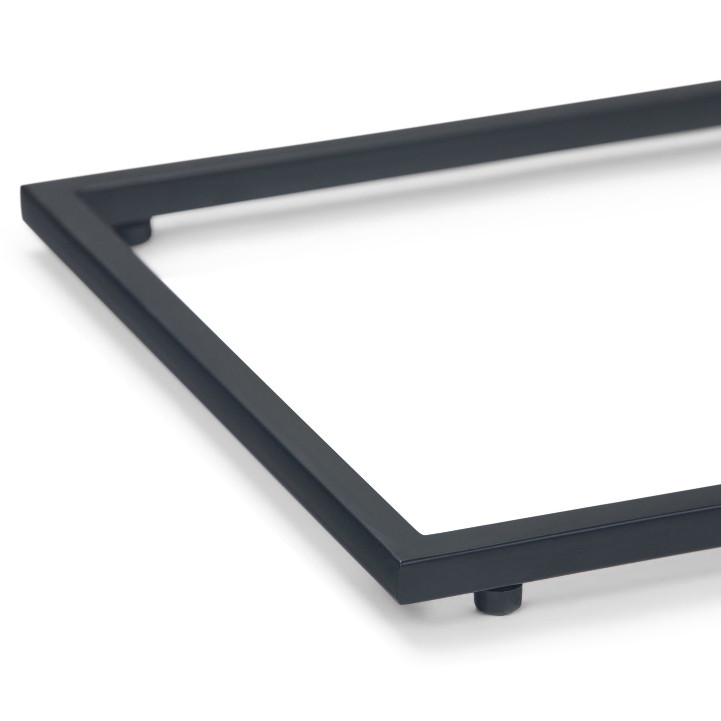 C-Shaped Side Table with Removable Tray Top