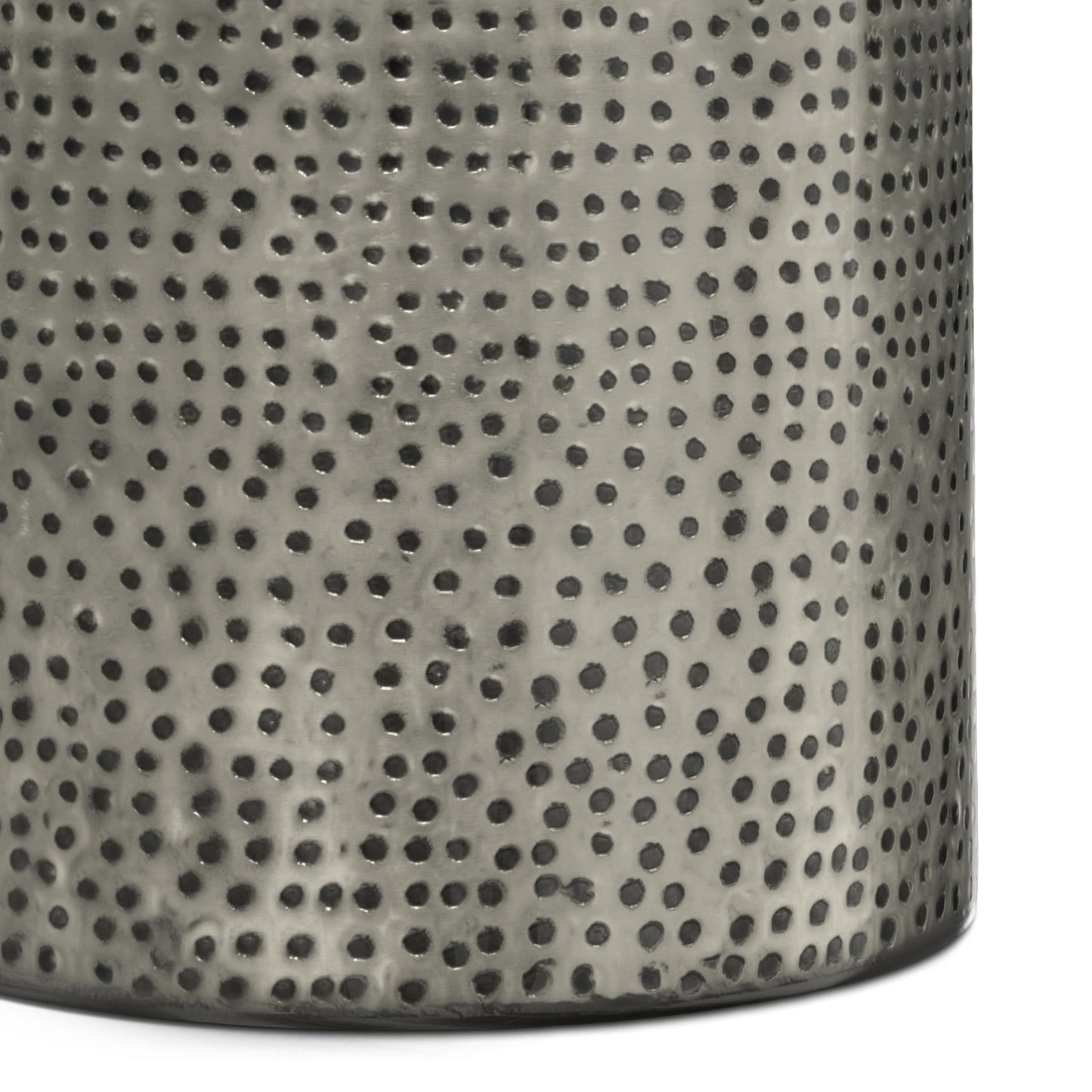 Hyperion Side Table with Round Cylinder Shape