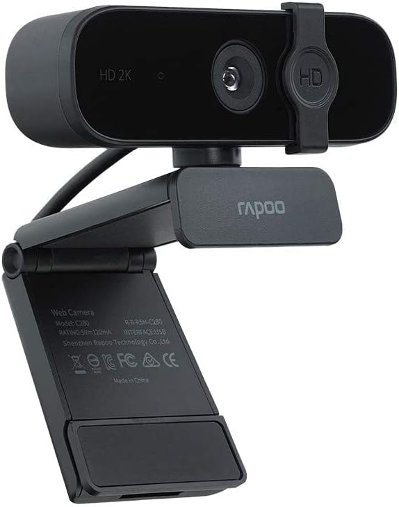 RAPOO C280 2K HD Webcam (Black)