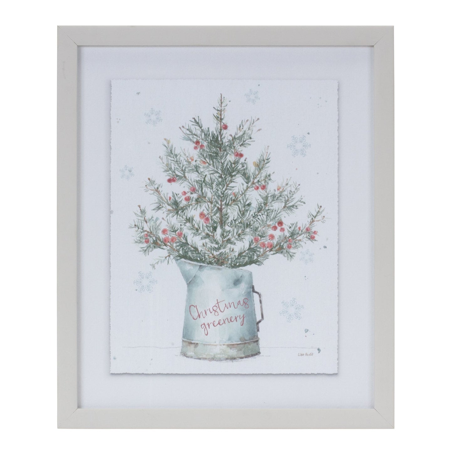 Potted Pine Tree Wall Art, Set of 2