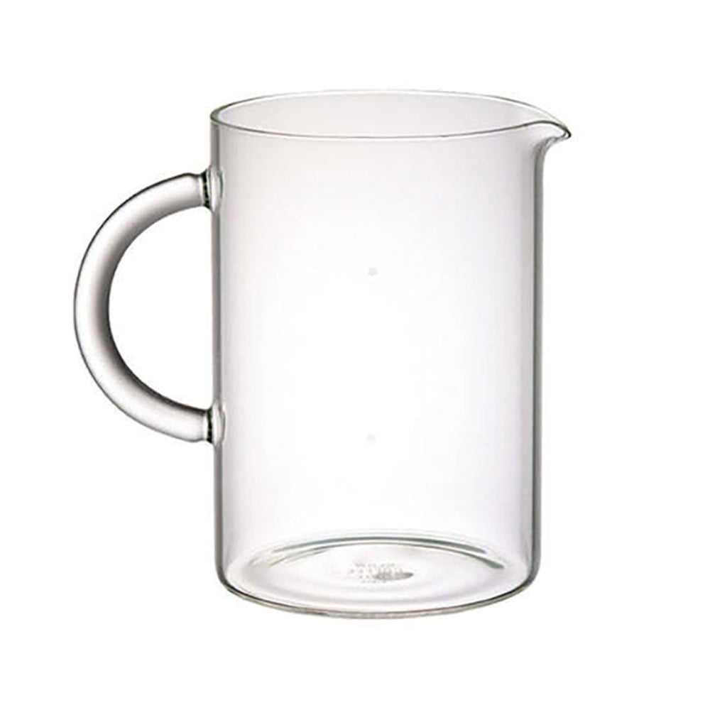 Kinto SCS-04 Glass Coffee Jug 600ml 15cm Large with Handle (Clear)