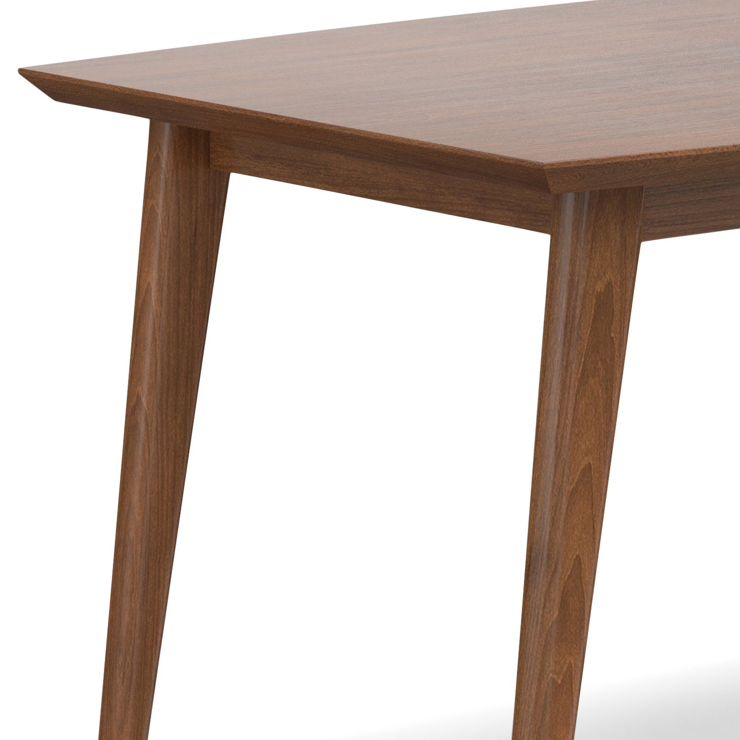 Delightful Rectangular Dining Table with Boat Shaped Top