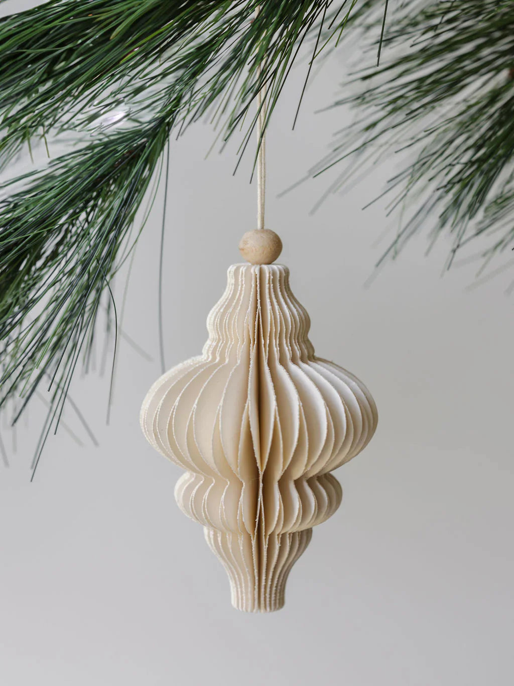 Hand-Cut Paper Ornaments, Set of 4