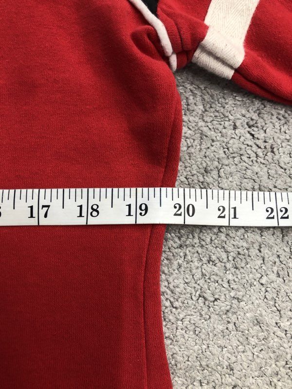 G-III By Carl Banks Hoodie Men Large Red Chicago Blackhawk NHL Hoodie Sweatshirt