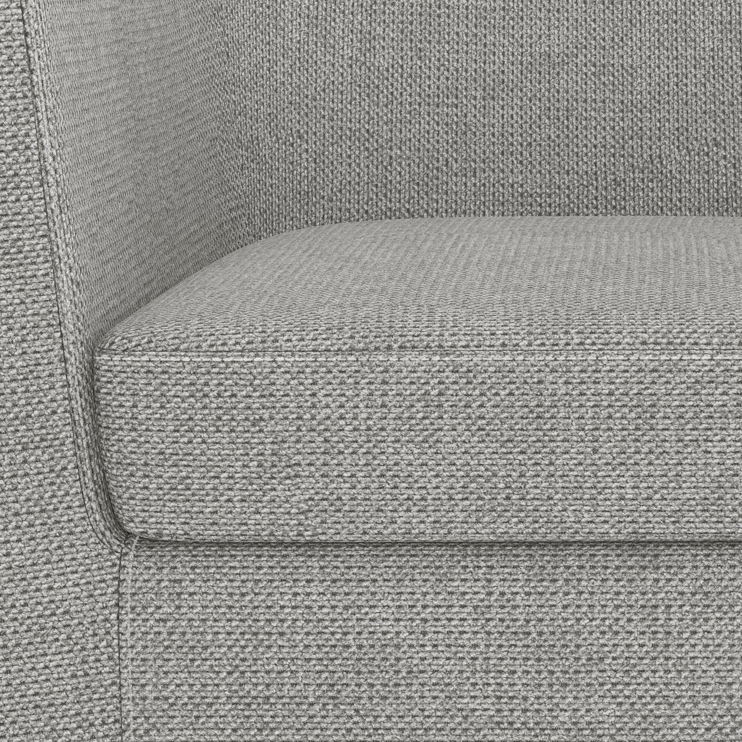 Inspiration Upholstered Armchair with Curved Back and Removable Seat Cushion