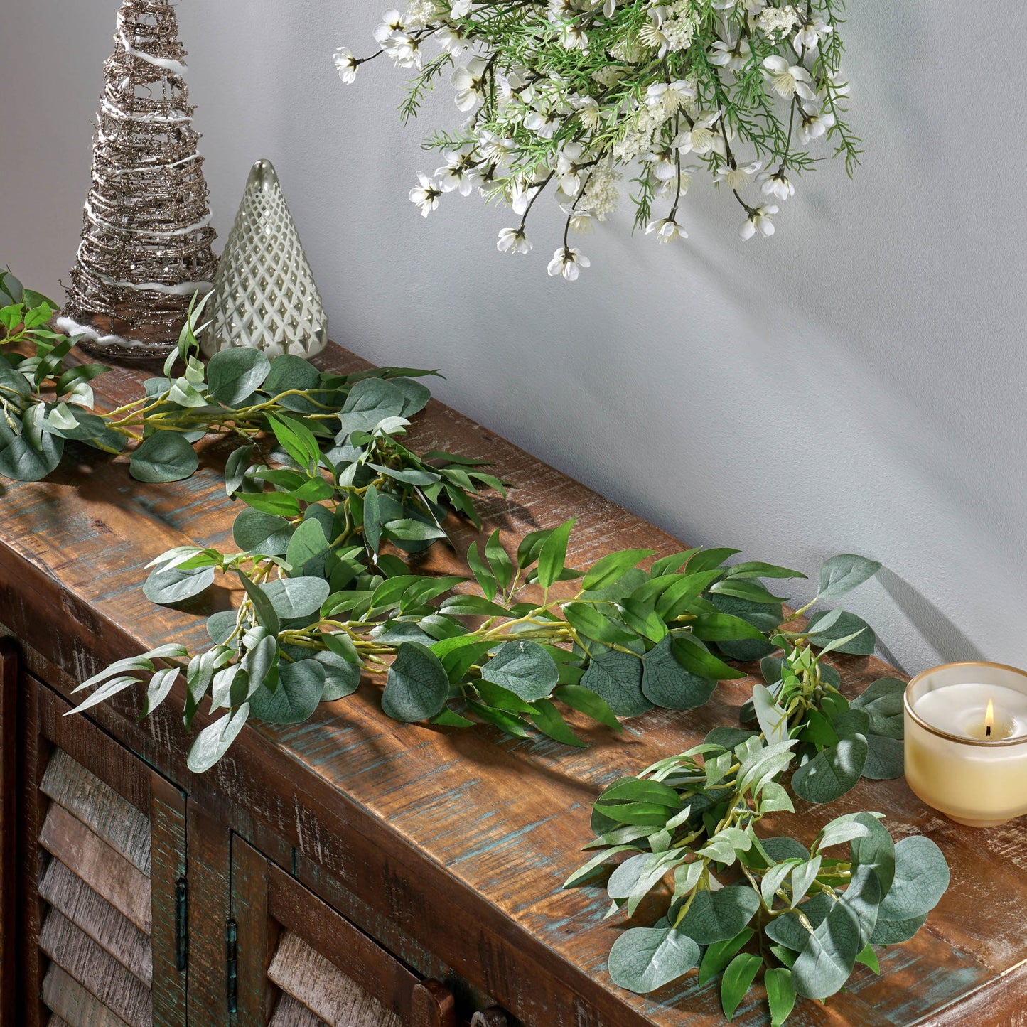 Eucalyptus Leaf Vines Garland