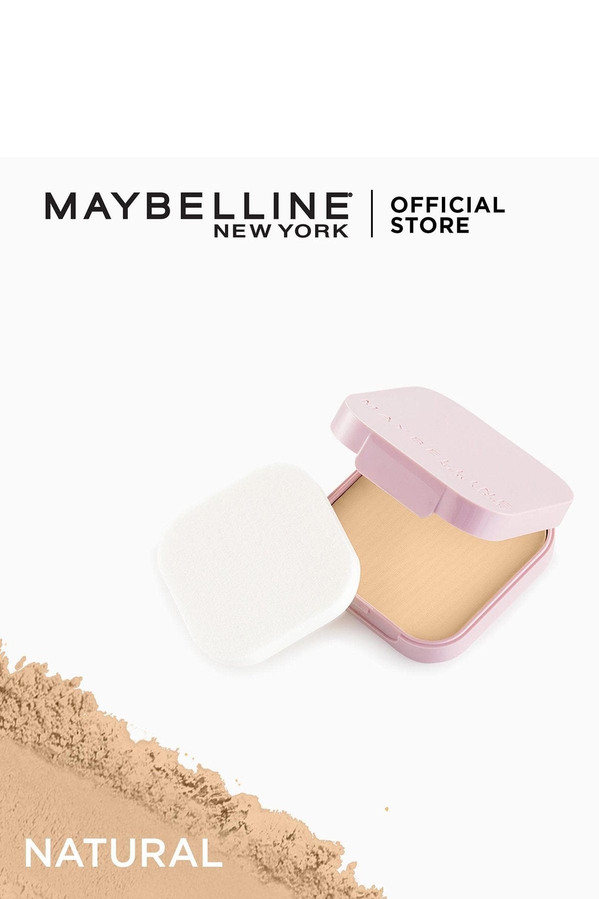 Clear Smooth All In One Powder Foundation - 03 Natural