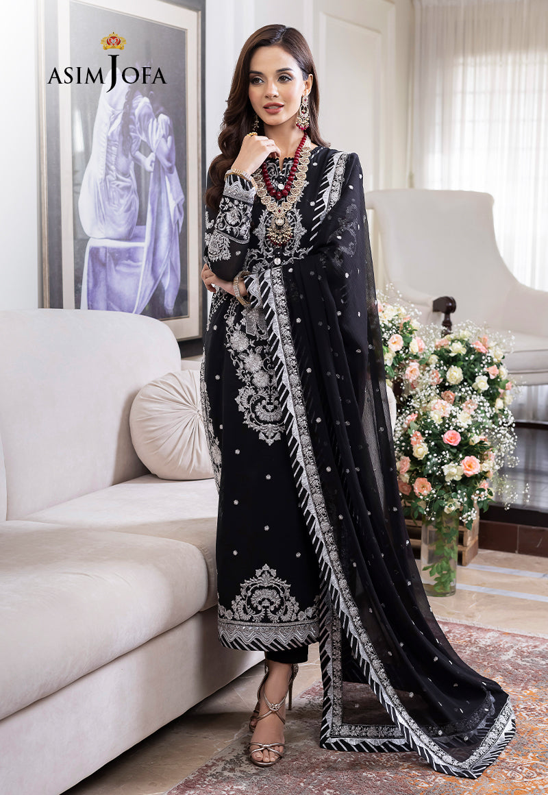 AJJM-01 EMBROIDERED PAPER COTTON 3 PCS