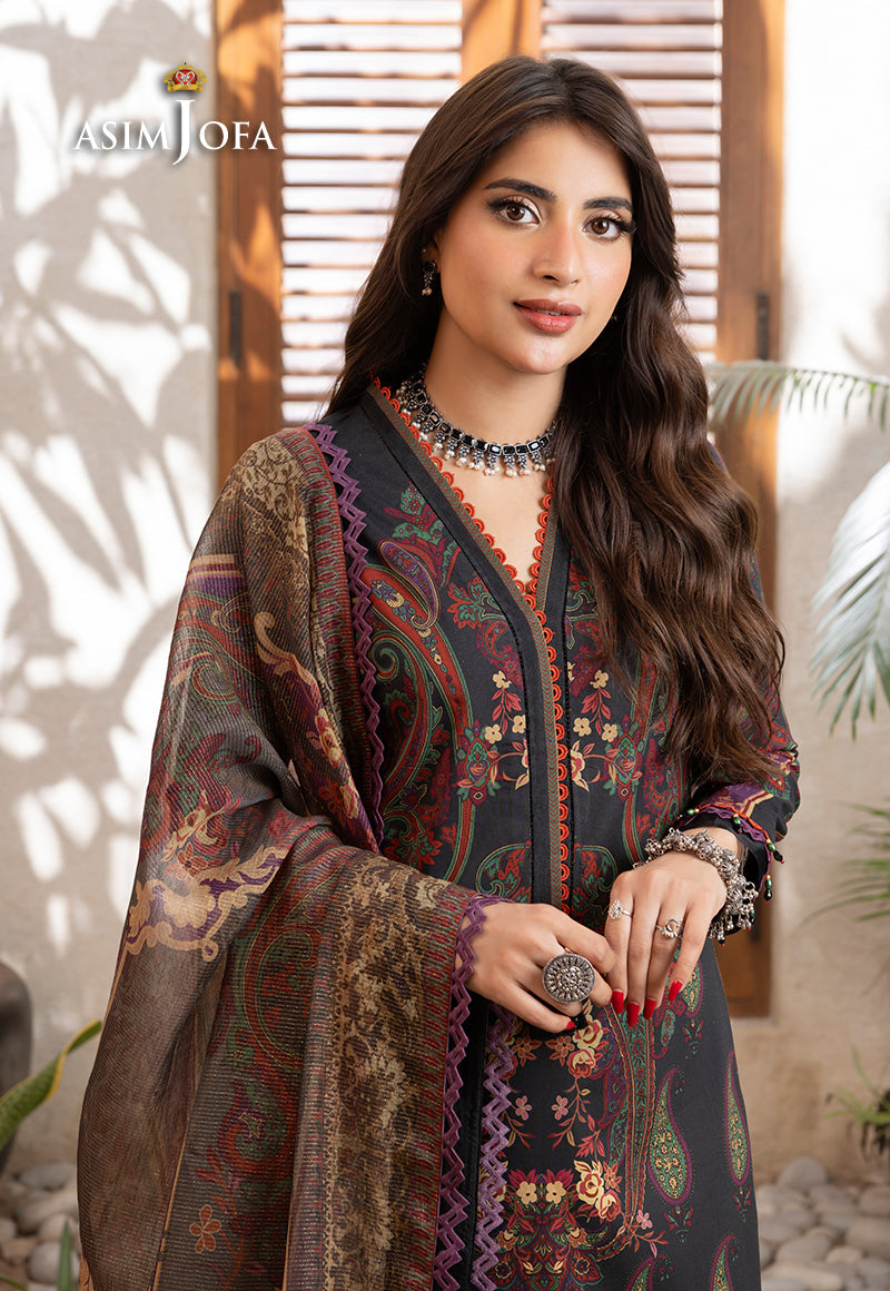 AJRW-27 PRINTED PREMIUM WINTER COTTON 3 PCS