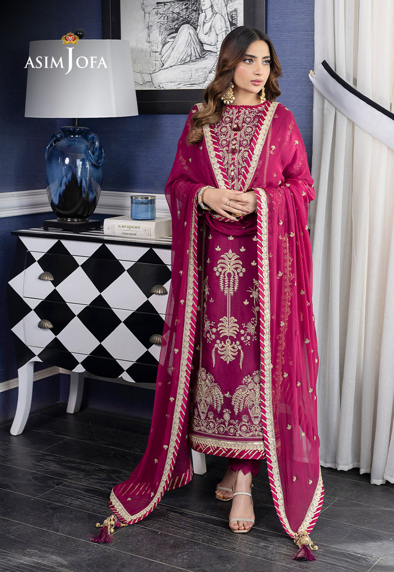 AJJM-02 EMBROIDERED PAPER COTTON 3 PCS