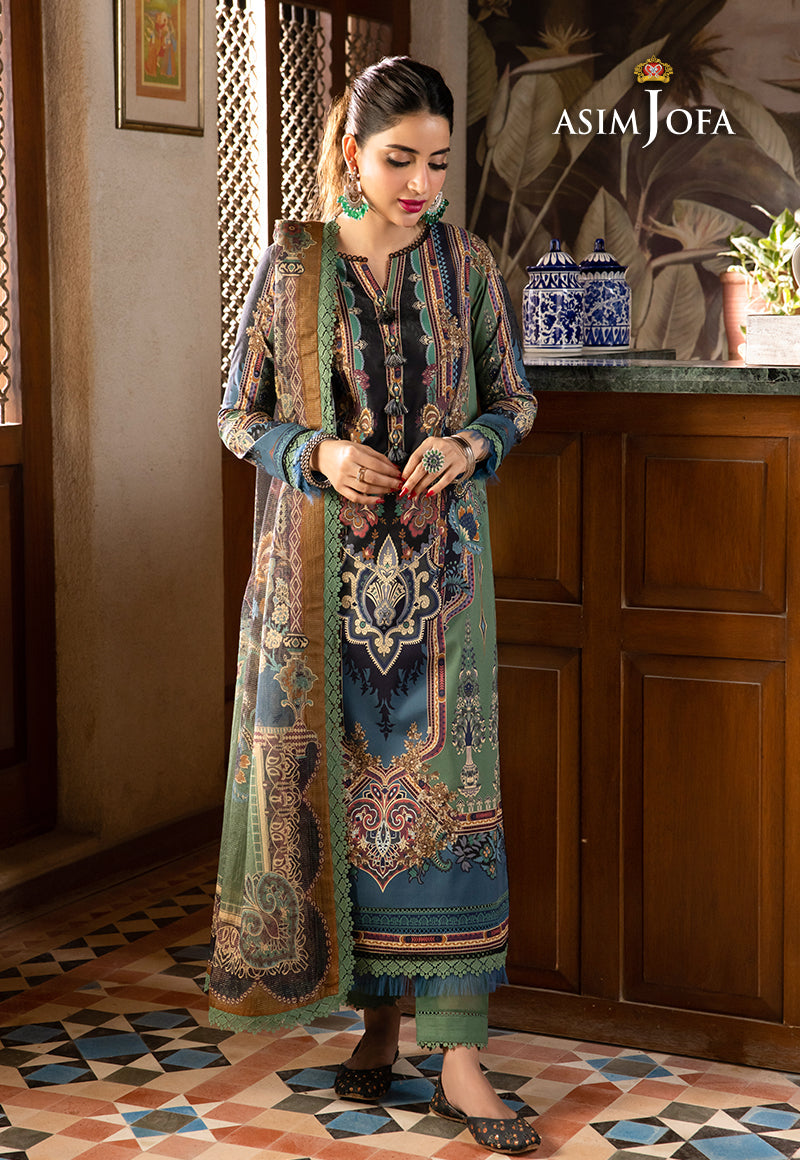 AJRW-24 PRINTED PREMIUM WINTER COTTON 3 PCS