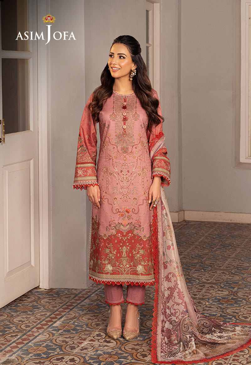 AJARP-08 PRINTED JACQUARD 3 PCS