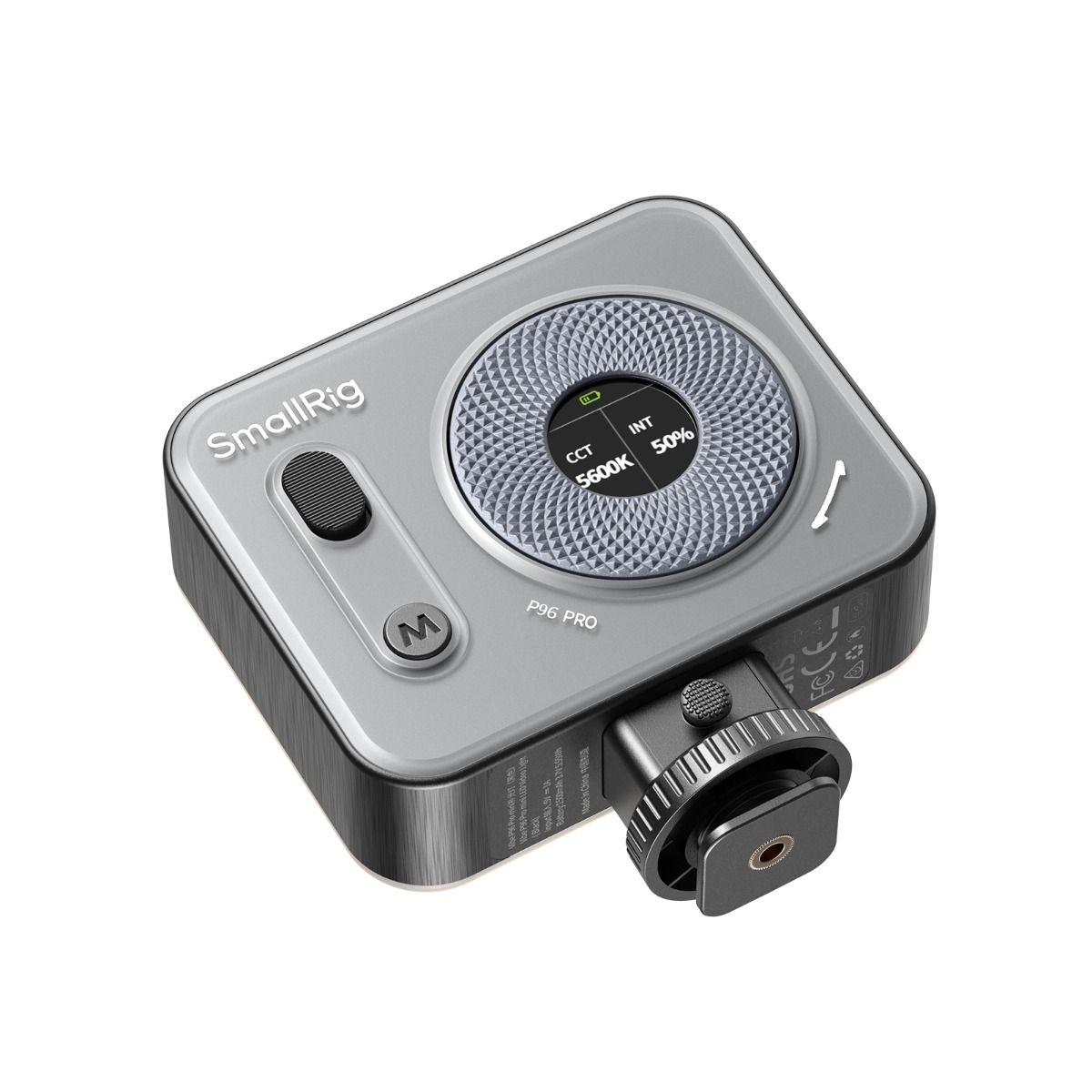 SmallRig Vibe P96 Pro mini LED Video Light (Black) 4660