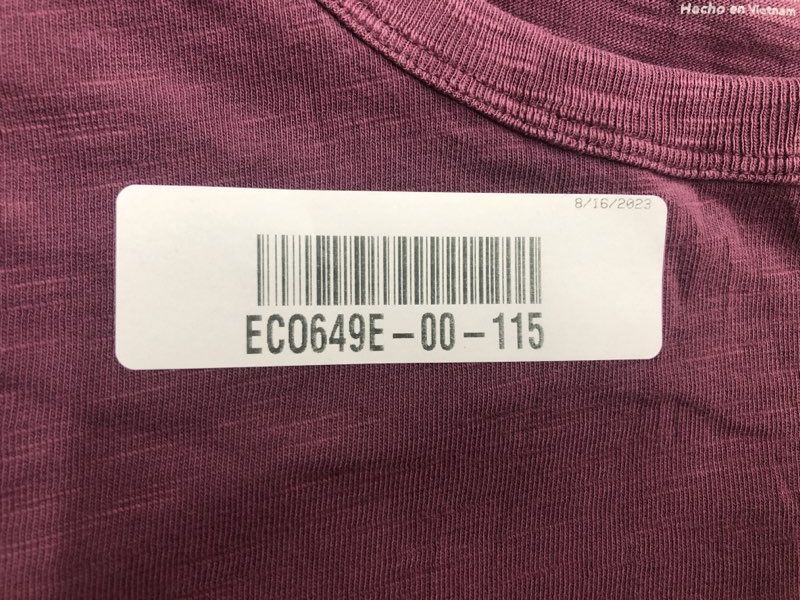 American Eagle Shirt Men Large Red Spell Out Standard Fit Crew Neck Tee Casual