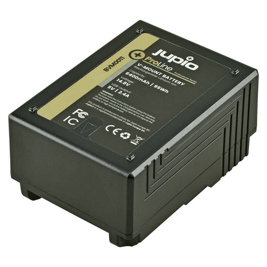 Jupio V-Mount Battery Pack 14.8V/95Wh/6400mAh For Red Raven/Dragon Camera